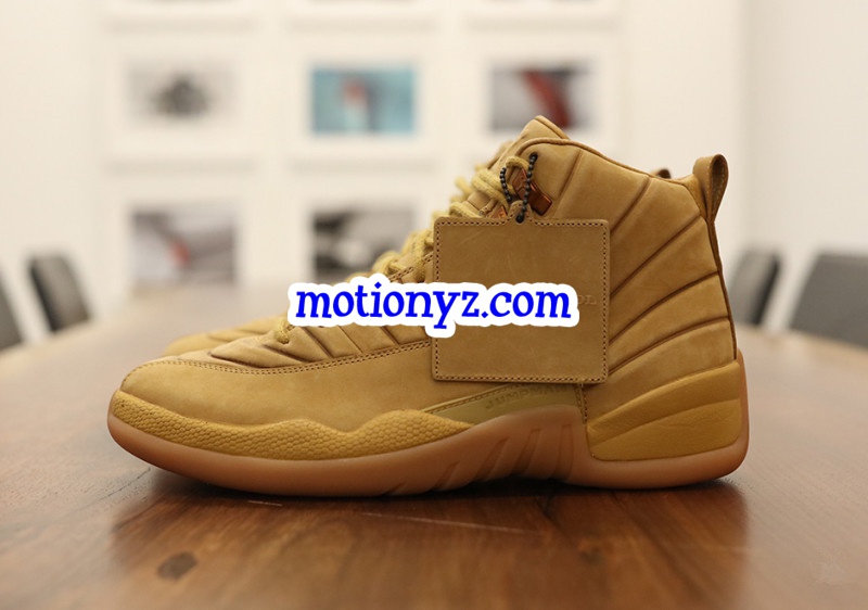 PSNY x Air Jordan 12 Retro Wheat Yellow